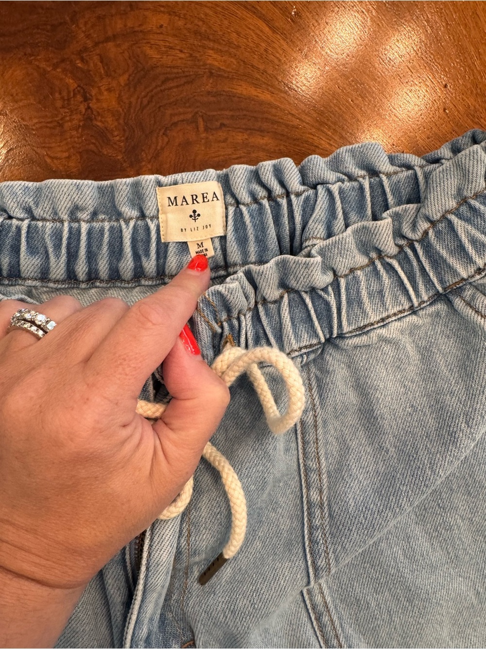 Marea Denim Short - Picture 3 of 5